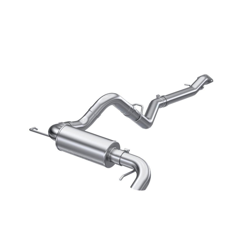 3 inch Cat-Back Single High Clearance Rear Exit 2021-Up Ford Bronco T304 Stainless Steel MBRP S5237304