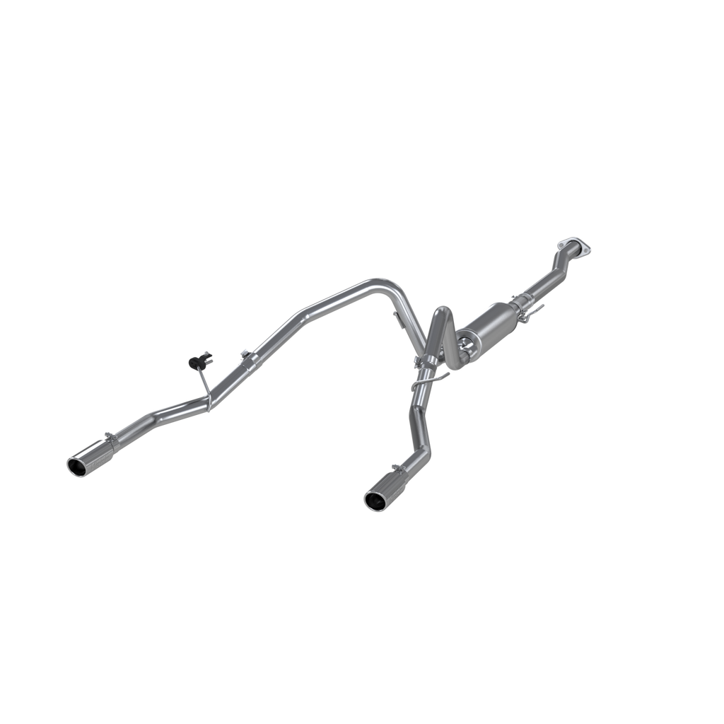 2.5 Inch Cat Back Exhaust System Dual Rear Exit For 11-14 Ford F-150 V6 EcoBoost Aluminized Steel MBRP S5240AL