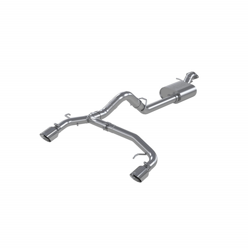 21-23 Ford Bronco 2.3L/2.7L EcoBoost 2/4-Door T304 Stainless Steel 3 Inch Cat-Back Dual Split Rear MBRP S5241304