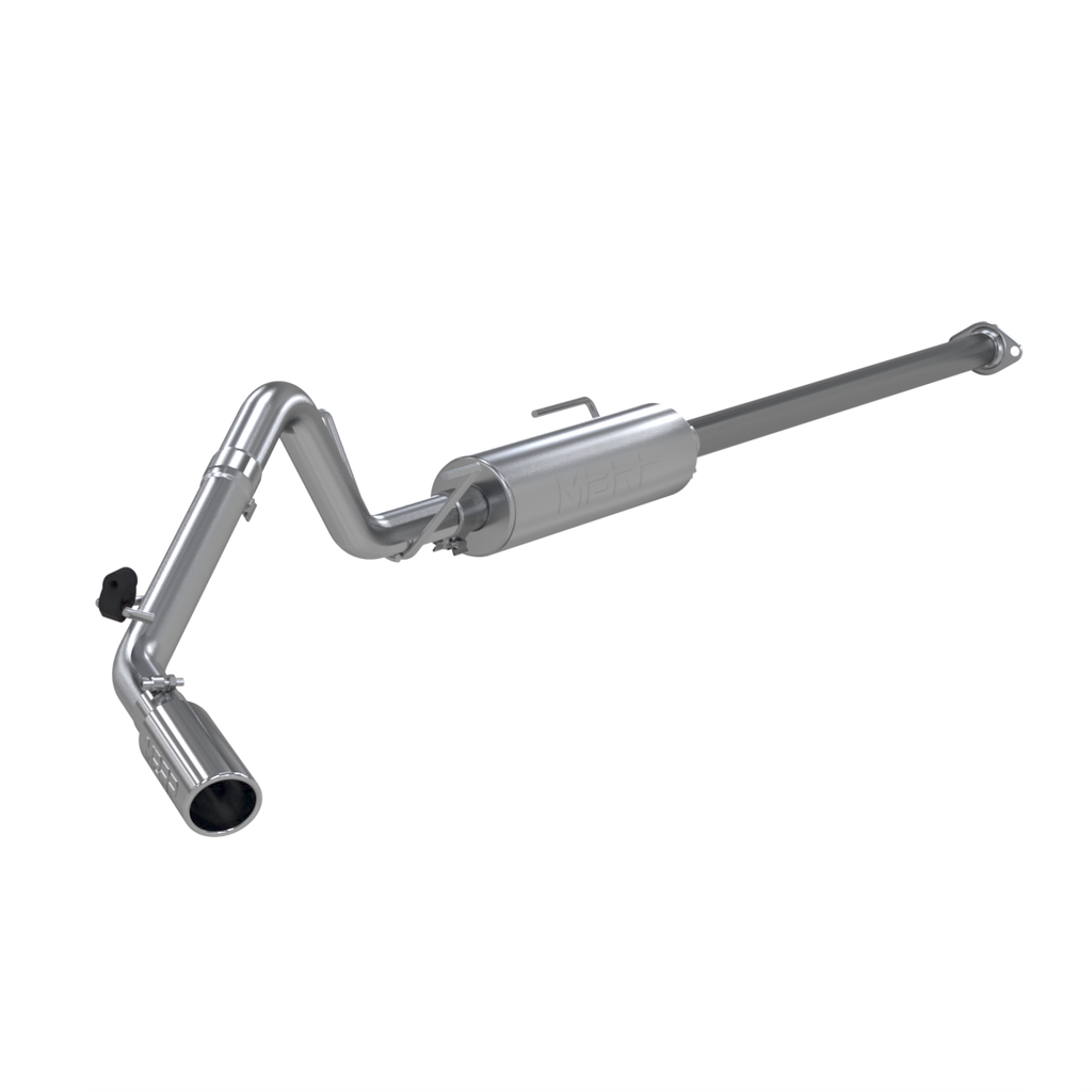 Cat Back Exhaust System Single Side Aluminized Steel For 05-15 Toyota Tacoma 4.0L Extended Cab/Crew Cab MBRP S5326AL