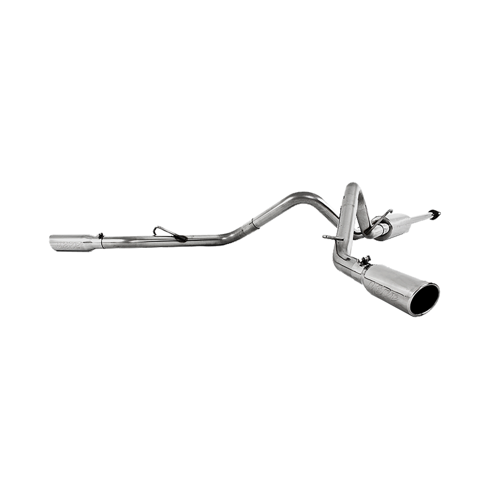 Cat Back Exhaust System Dual Split Side T409 Stainless Steel For 05-15 Toyota Toyota Tacoma MBRP S5328409