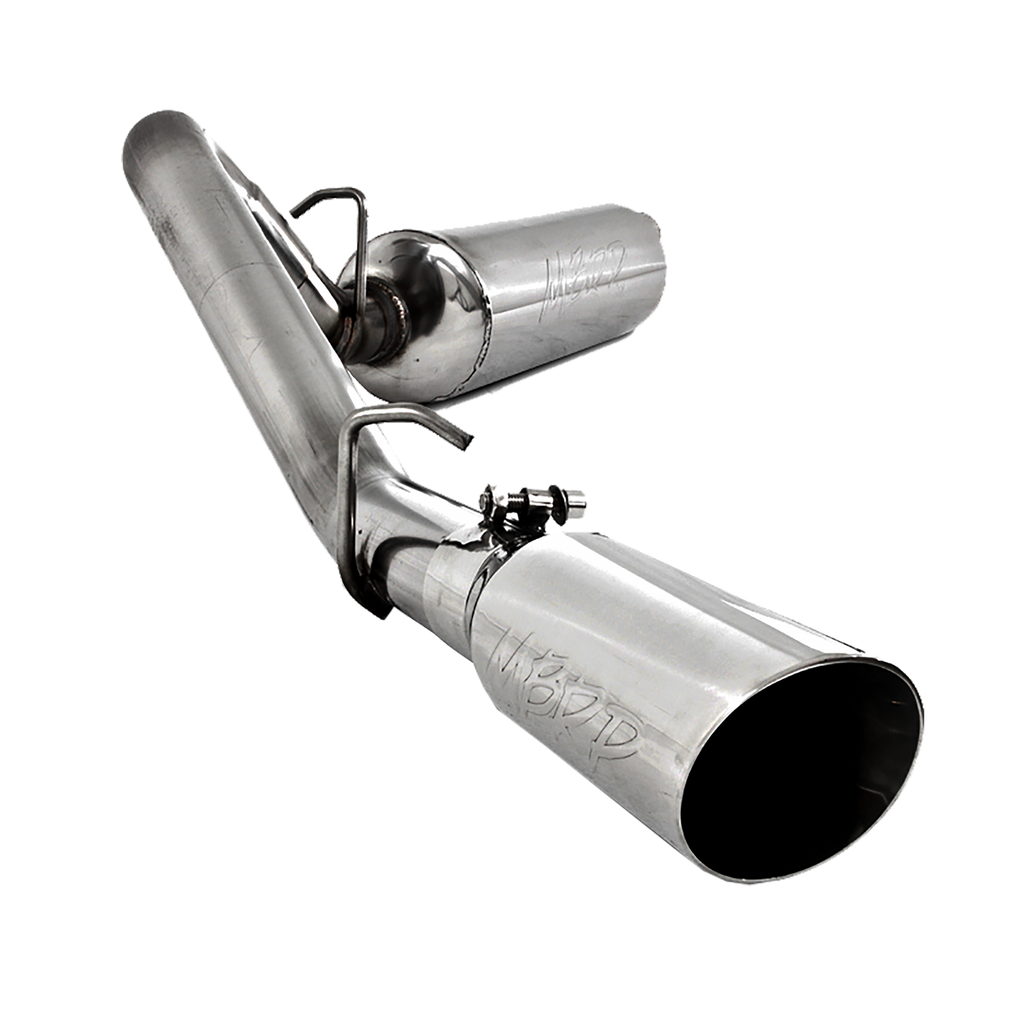 Jeep TJ Cat Back Exhaust System Single Side T409 Stainless Steel For 97-99 Wrangler TJ MBRP S5512409