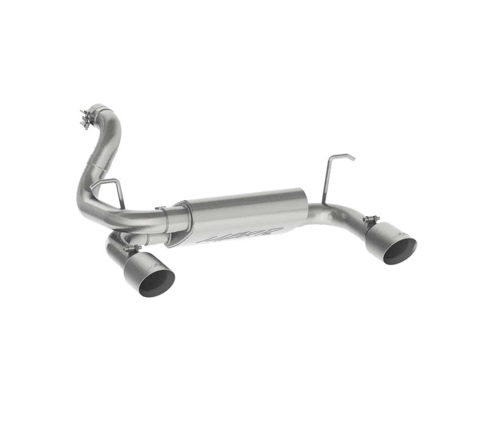 Jeep 2.5 Inch Axle Back Dual Rear Exit XP Series For 18-23 Wrangler JL 2/4 DR 3.6L MBRP S5529409