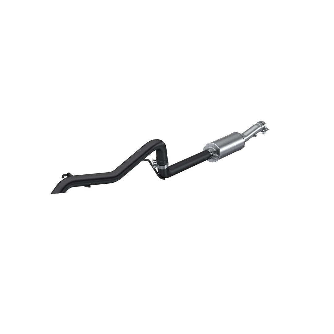 Cat Back Exhaust System Single Rear Exit Off Road Black For 12-18 Jeep Wrangler/Rubicon JK 3.6L V6 2/4 Door MBRP S5530BLK