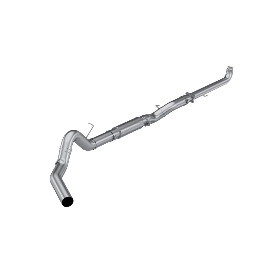 Aluminized Steel 5 Inch Downpipe Back Single Side Exit 01-04 Silverado/Sierra 2500/3500 6.6L Duramax EC/CC MBRP S60210P