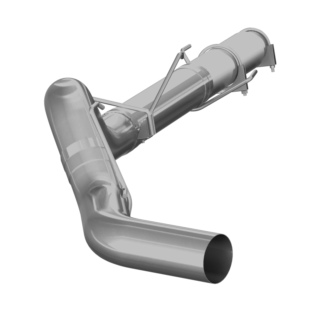 5 Inch Cat Back Exhaust System Single Side Exit No Muffler For 04-07 Dodge Ram 2500/3500 Cummins 600/610 MBRP S61180PLM