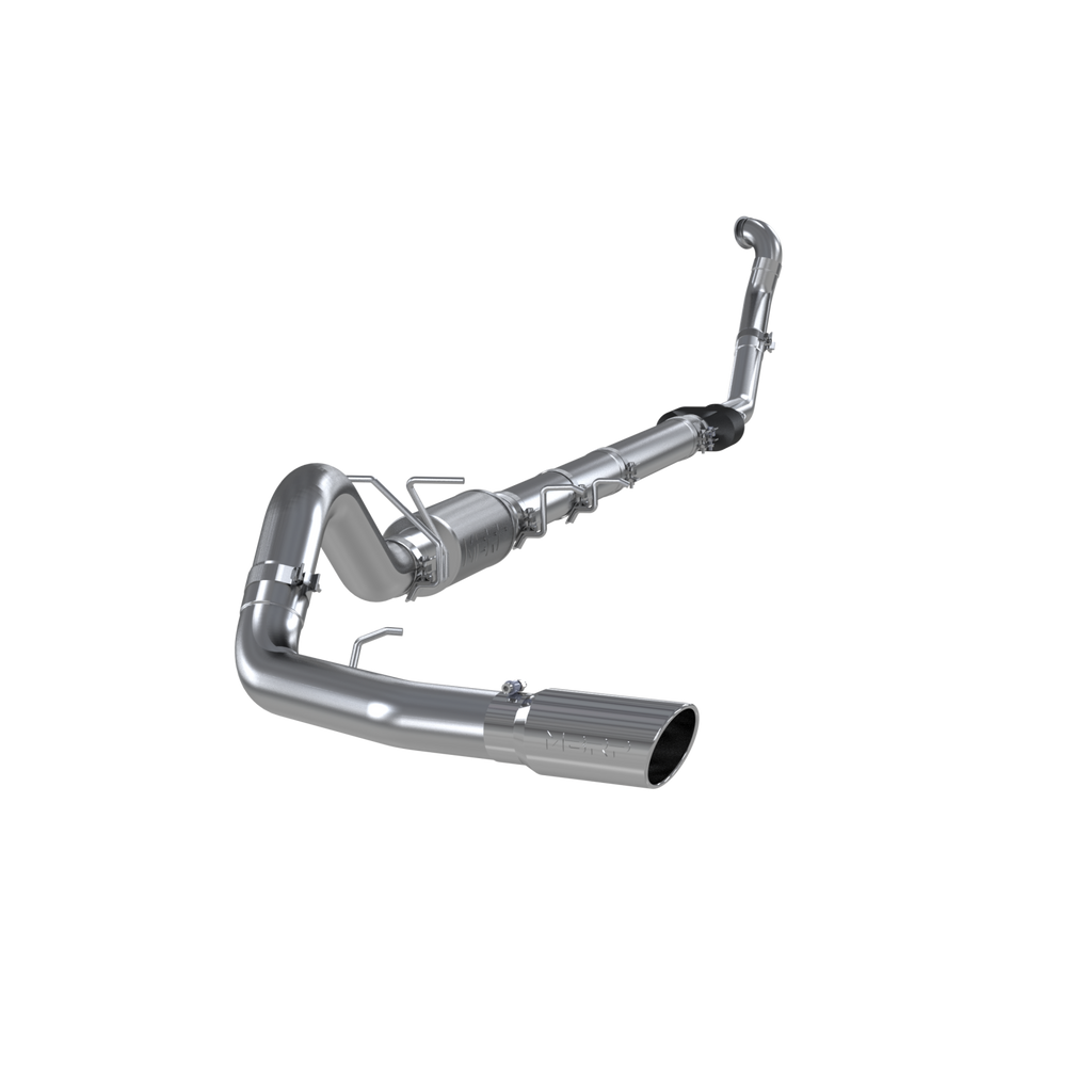 4 Inch Turbo Back Single Side Exit Aluminized 3 Inch DownPipe T409 Stainless Steel For 94-97 Ford F-250/350 7.3L Powerstroke MBRP S6218409