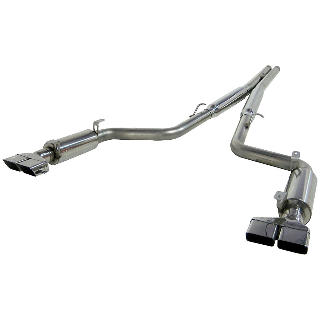 Cat Back Exhaust System Dual Split Rear T409 Stainless Steel Race Version For 08-14 Dodge Challenger SRT8 MBRP S7102409