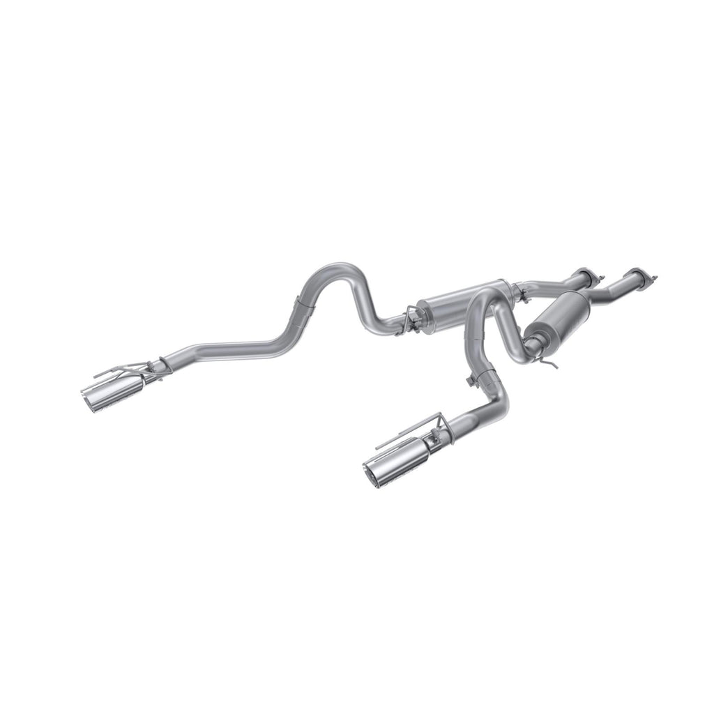 1999-2004 Ford Mustang GT/ Mach 1 4.6L Aluminized Steel 2.5 Inch Cat-Back Dual Rear Exit MBRP S7221AL