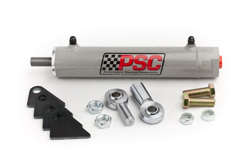 Single Ended Steering Cylinder Kit, 1.5 Inch X 6.0 Inch X 0.6250 Inch Rod PSC Performance Steering Components SC2206K