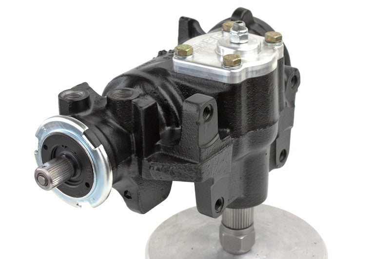 Cylinder Assist Steering Gearbox, 1968-76 GM 4WD with Crossover Steering PSC Performance Steering Components SGX042SR