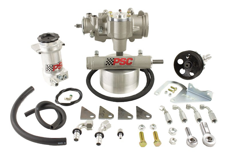 Cylinder Assist Steering Kit, 1995-02 Jeep YJ/XJ/TJ (32-38 Inch Tire Size) PSC Performance Steering Components SK240