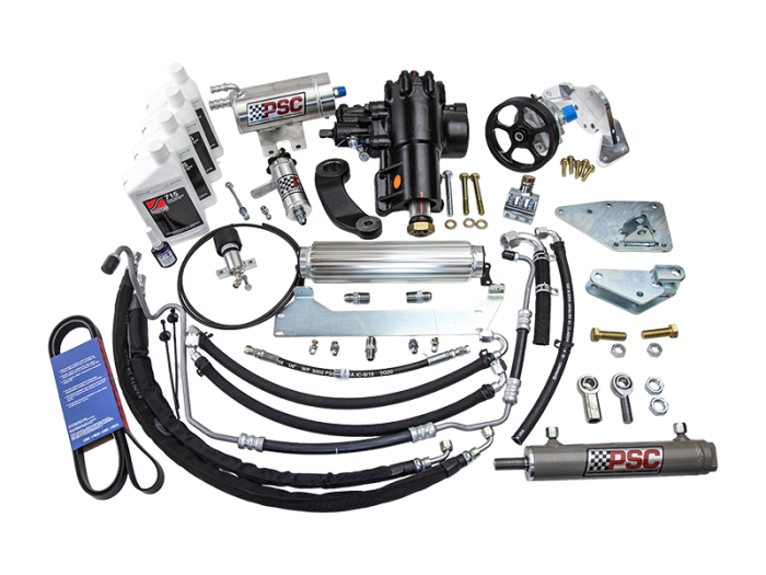 Cylinder Assist Steering Kit Bolt On OE axle and Tie Rod 18-20 Wrangler JL 3.6L Non-ETorque PSC Steering SK689R36JP2-OE