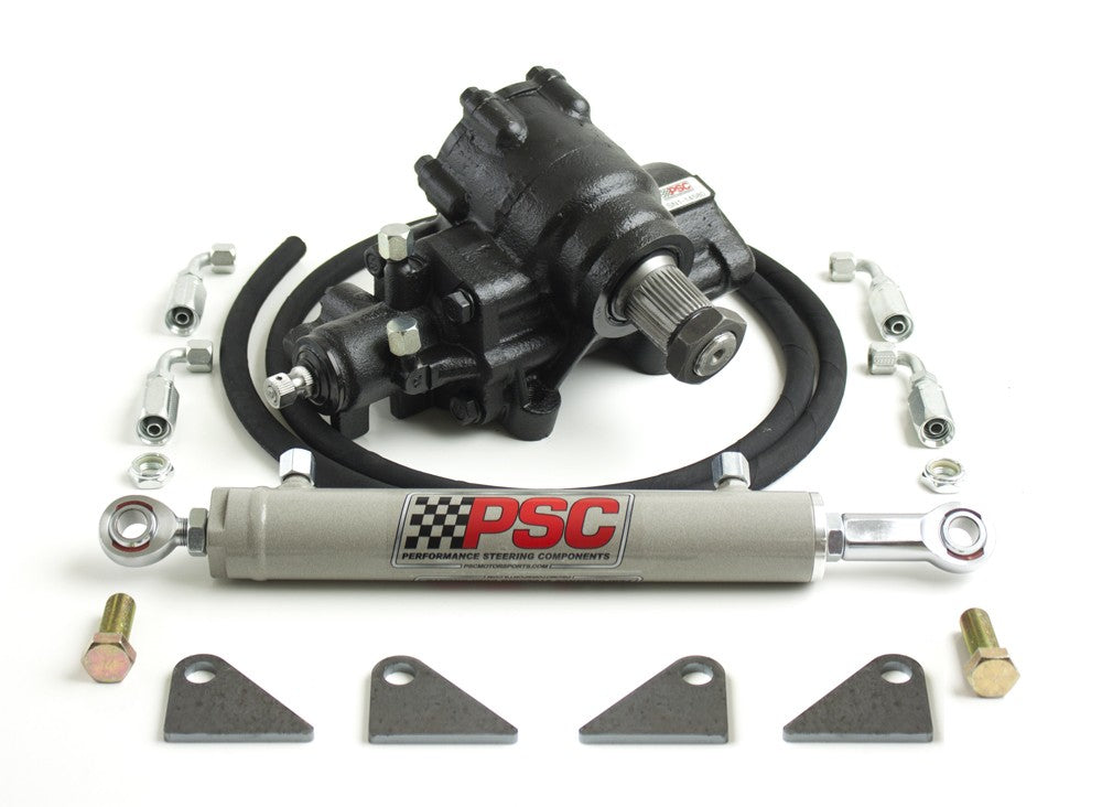 Cylinder Assist Steering Kit, 2005-9/2007 Ford F250/350 Super Duty PSC Performance Steering Components SK753