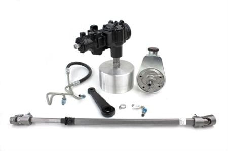 Manual-To-Power Steering Conversion Kit, 1972-75 Jeep CJ PSC Performance Steering Components SKEC150