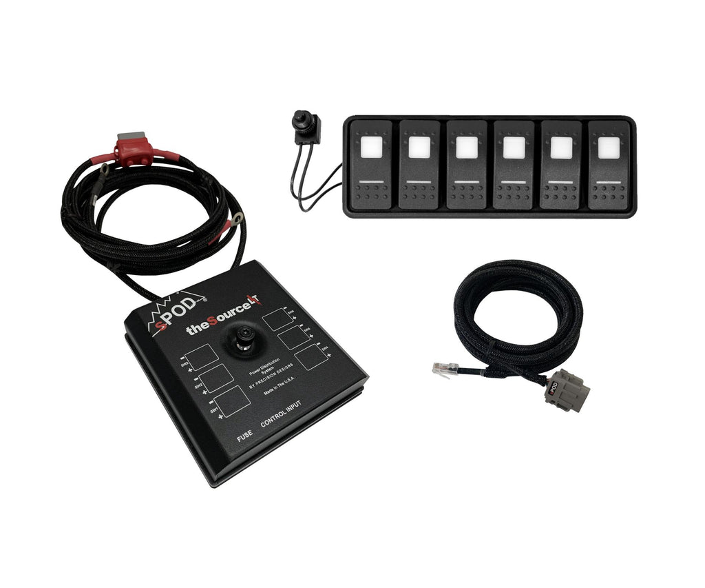 SourceLT Modular w/ Red LED for Uni with 36 Inch battery cables SLMOD36R