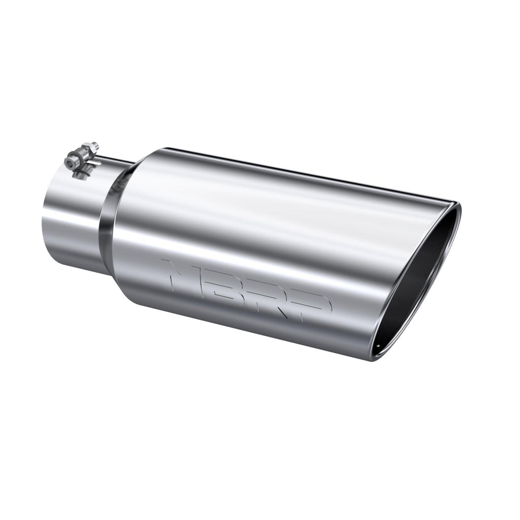 Exhaust Tip 7 Inch O.D. Rolled End 5 Inch Inlet 18 Inch Length T304 Stainless Steel MBRP T5127