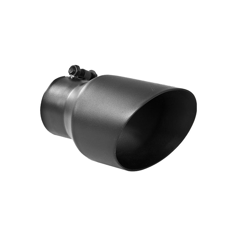 Exhaust Tip 4 1/2 Inch O.D. Dual Wall Angled Fits Aluminized Steel 3 Inch Systems MBRP T5151BLK