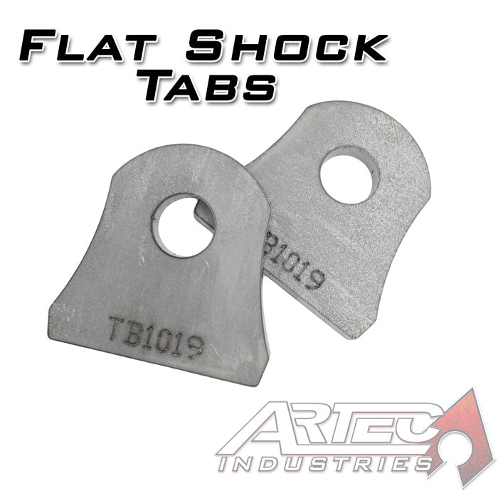 Flat Shock Tab Pair Short Artec Industries TB1019