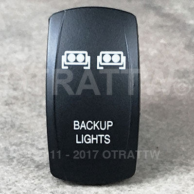 Back-Up LED Lights Rocker Switch sPOD VVPZCBU-5001
