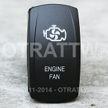 Engine Fan Rocker Switch sPOD VVPZCEF-17T