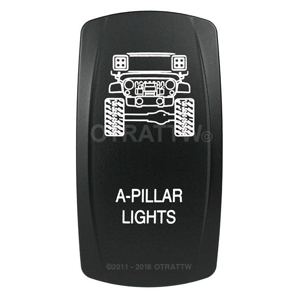 JK A-Pillar Lights Rocker Switch sPOD VVPZCJK-A42