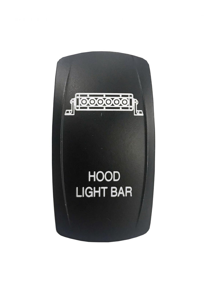 Hood Light Bar Rocker Switch sPOD VVPZCS6-HLB