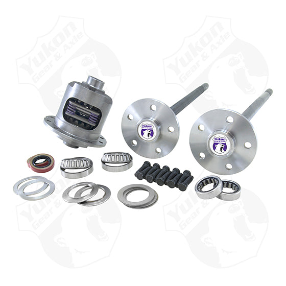 Yukon 79-93 Mustang Axle Kit 28 Spline 5 Lug Axles W/ Duragrip Positraction Yukon Gear & Axle YA FMUST-2-28