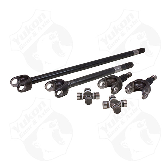 Yukon Front Axle Kit 4340 Chrome-Moly Replacement For 72-81 Dana 30 Jeep Cj With 27 Splines Spicer U-Joints Yukon Gear & Axle YA W24106