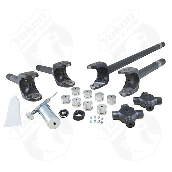 Yukon Front Axle Kit 4340 Chrome-Moly Replacement For 77-91 GM Dana 60 With 35 Splines Yukon Super Joints Yukon Gear & Axle YA W26004