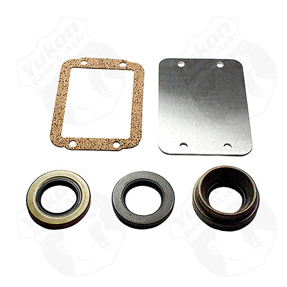 Dana 30 30-Spline Disconnect Block-Off Kit Includes Seals And Plate Yukon Gear & Axle YA W39147-KIT-30