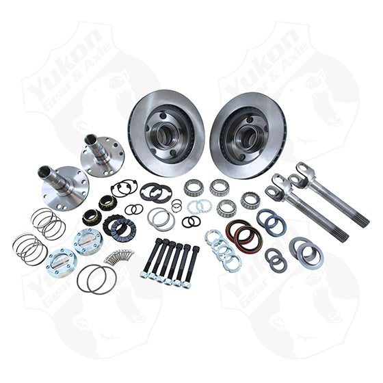 Spin Free Locking Hub Conversion Kit 1994-1999 Dodge For Dana 44 Yukon Gear & Axle YA WU-01