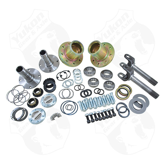 Spin Free Locking Hub Conversion Kit For SRW Dana 60 94-99 Dodge Yukon Gear & Axle YA WU-03