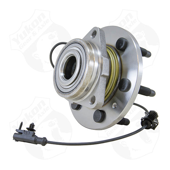 Yukon Front Unit Bearing & Hub Assembly For 07-13 GM 1/2 Ton With ABS 6 Studs Yukon Gear & Axle YB U515096