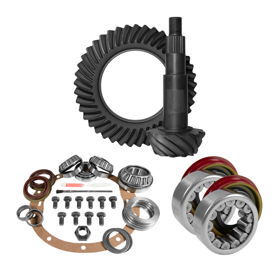 8.6 inch GM 4.11 Rear Ring and Pinion Install Kit Axle Bearings and Seal Yukon Gear & Axle YGK2033