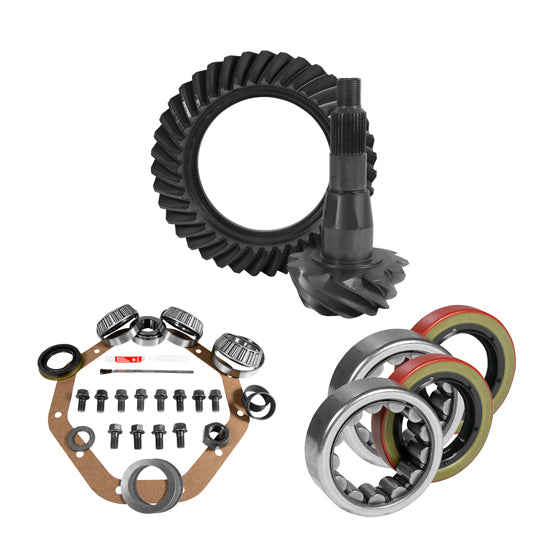 9.25 inch CHY 3.21 Rear Ring and Pinion Install Kit 1.62 inch ID Axle Bearings and Seal Yukon Gear & Axle YGK2070