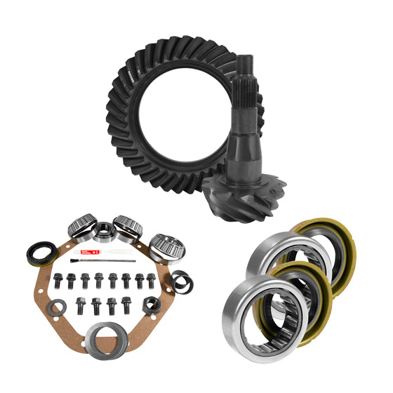 9.25 inch CHY 3.21 Rear Ring and Pinion Install Kit 1.705 inch Axle Bearings and Seal Yukon Gear & Axle YGK2076