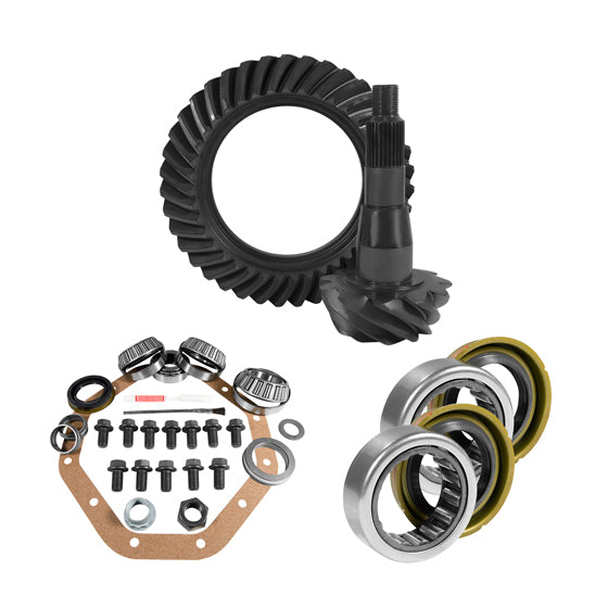 ZF 9.25 inch CHY 3.21 Rear Ring and Pinion Install Kit Axle Bearings and Seal Yukon Gear & Axle YGK2082