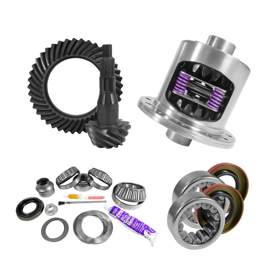 9.75 inch Ford 3.73 Rear Ring and Pinion Install Kit 34 Spline Positraction Axle Bearings Yukon Gear & Axle YGK2104