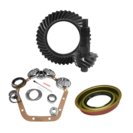 10.5 inch GM 14 Bolt 4.56 Thick Rear Ring and Pinion Install Kit Yukon Gear & Axle YGK2121