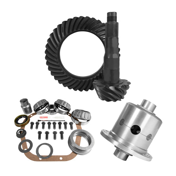 10.5 inch Ford 3.73 Rear Ring and Pinion Install Kit 35 Spline Positraction Yukon Gear & Axle YGK2152