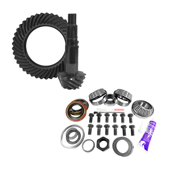 11.25 inch Dana 80 3.54 Rear Ring and Pinion Install Kit 4.375 inch OD Head Bearing Yukon Gear & Axle YGK2171