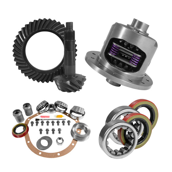 8.875 inch GM 12T 3.08 Rear Ring and Pinion Install Kit 30 Spline Positraction Axle Bearings Yukon Gear & Axle YGK2231