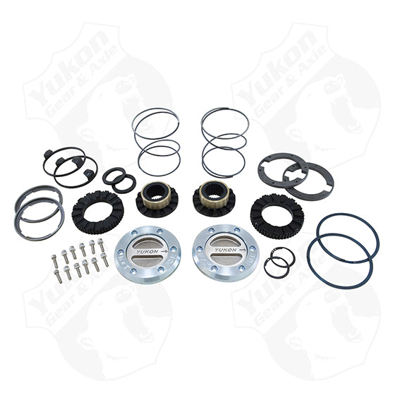 Yukon Hardcore Locking Hub Set For Dana 60 30 Spline 75-93 Dodge 77-91 GM 78-97 Ford Yukon Gear & Axle YHC70003