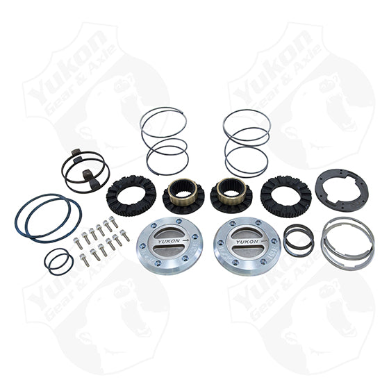 Yukon Hardcore Locking Hub Set For 94-99 Dodge Dana 60 With Spin Free Kit Yukon Gear & Axle YHC70008