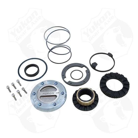 Yukon Hardcore Locking Hub For Dana 60 35 Spline 79-91 GM 78-97 Ford 79-93 Dodge 1 Side Yukon Gear & Axle YHC71001