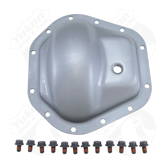 Steel Cover For Dana 60 Standard Rotation 02-08 GM Rear W/ 12 Bolt Cover Yukon Gear & Axle YP C5-D60-SUP
