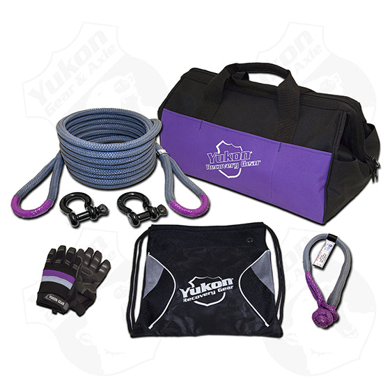 Yukon Recovery Gear Kit With 7/8 Inch Kinetic Rope Yukon Gear & Axle YRGKIT-1