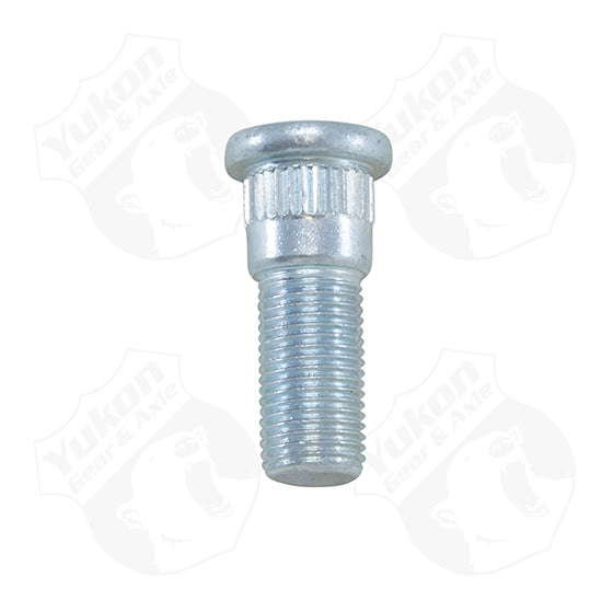 Axle Stud 1 15/32 Inch X 1/2 Inch -20 0.618 Inch Knurl Diameter Yukon Gear & Axle YSPSTUD-013