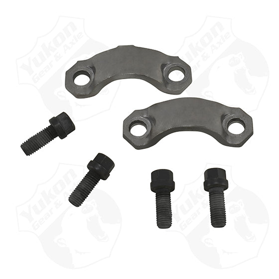 1310 & 1330 U Joint Strap Dana 30 Dana 44 Model 35 & 9.25 Inch W/Bolts Yukon Gear & Axle YY STR-004